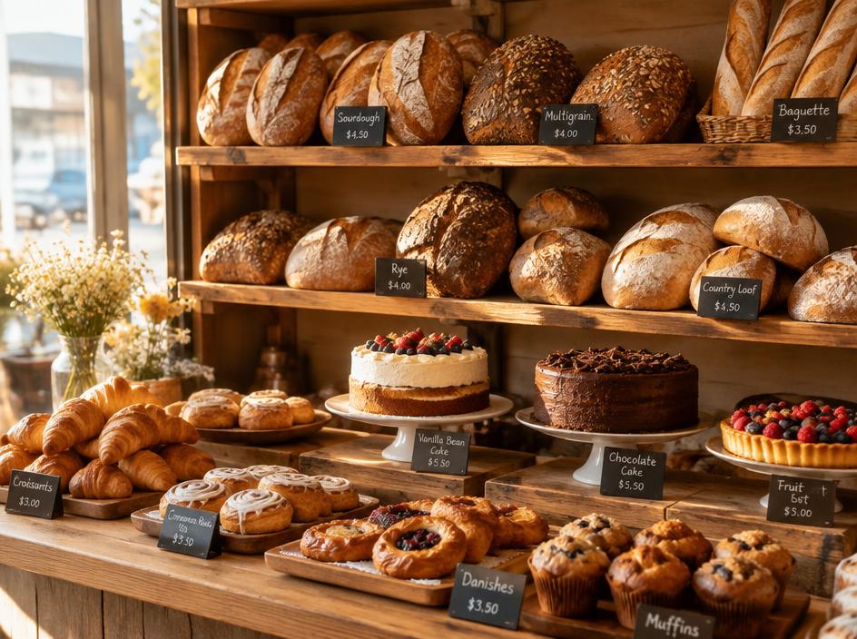 Bakery at Heavens Bakery