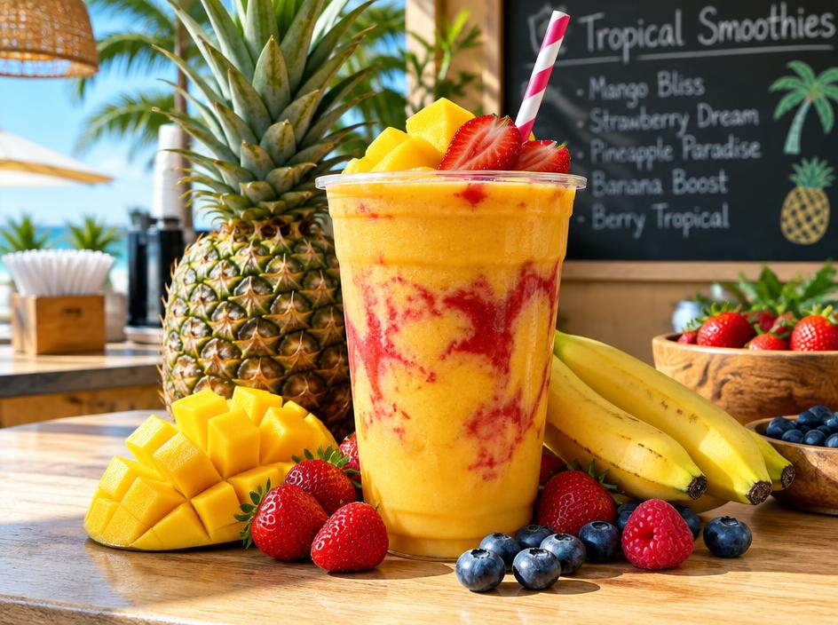 Smoothies, Wraps & Salads at Tropical Smoothie Cafe